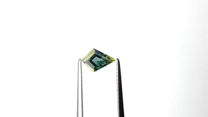 0.61ct 8.61x5.18x2.53mm Kite Step Cut Sapphire 27336-21