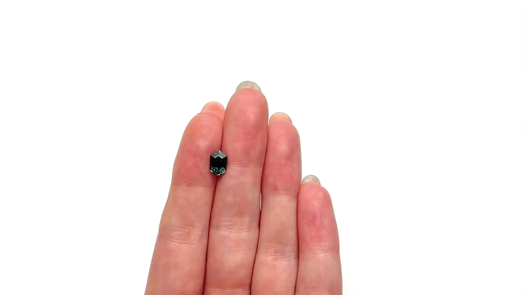 1.40ct 8.27x5.15x3.80mm Hexagon Step Cut Sapphire 26636-01
