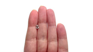 0.63ct 6.36x4.67x2.97mm Geo Pear Step Cut 🇨🇦 27026-01