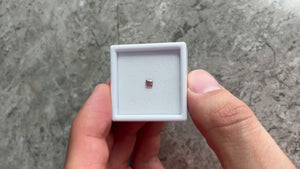 0.31ct 3.57x3.54x2.57mm GIA SI1 Fancy Deep Brownish Orangy Pink Cushion Brilliant 🇦🇺 24105-01