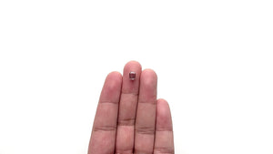 1.02ct 6.35x4.77x2.54mm Cut Corner Rectangle Portrait Cut Sapphire 23710-05