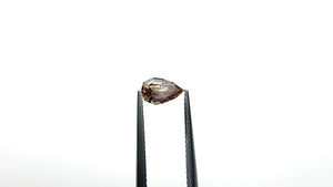 1.09ct 8.76x5.28x3.48mm VS2 Fancy Deep Orangey Brown Geo Pear Step Cut 28050-01