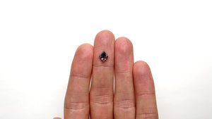 1.47ct 9.13x7.10x4.18mm Lozenge Rosecut 25451-25