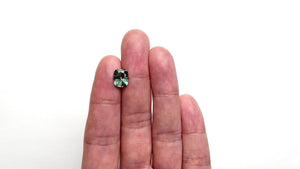 3.02ct 9.55x7.68x4.49mm Cushion Brilliant Sapphire 23082-01