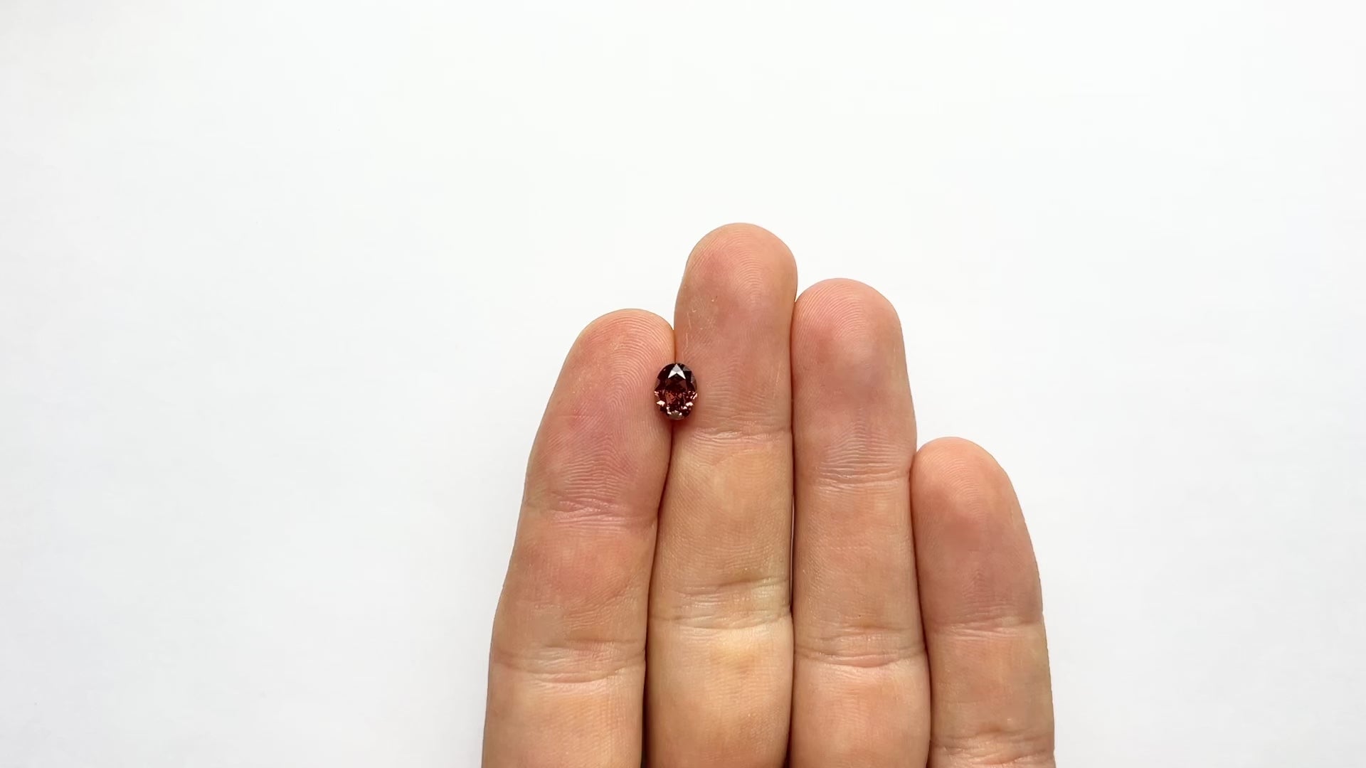 1.50ct 7.69x5.74x4.16mm GIA SI1 Fancy Deep Brown-Pink Oval Brilliant 🇦🇺 24161-01