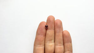 1.50ct 7.69x5.74x4.16mm GIA SI1 Fancy Deep Brown-Pink Oval Brilliant 🇦🇺 24161-01