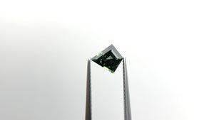 0.88ct 7.67x6.93x3.36mm Kite Step Cut Sapphire 23488-03