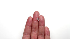 0.96ct 7.90x5.34x2.62mm Hexagon Double Cut 19067-21