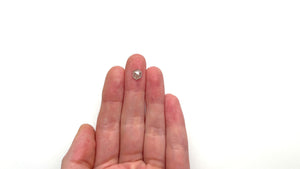 0.72ct 7.00x5.61x2.26mm Hexagon Rosecut 19612-07