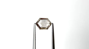 1.36ct 8.86x6.22x2.88mm Hexagon Rosecut 27537-45