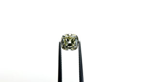 1.64ct 6.90x6.58x4.45mm VS1 Light Yellow Modern Antique Old Mine Cut 🇨🇦 27992-01