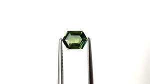 0.96ct 7.22x5.24x2.95mm Hexagon Step Cut Sapphire 23440-05