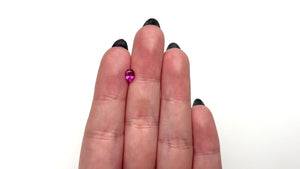 0.66ct 6.03x4.47x2.94mm Oval Brilliant Sapphire 27957-31