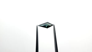 0.45ct 9.57x3.98x2.26mm Kite Step Cut Sapphire 25740-27