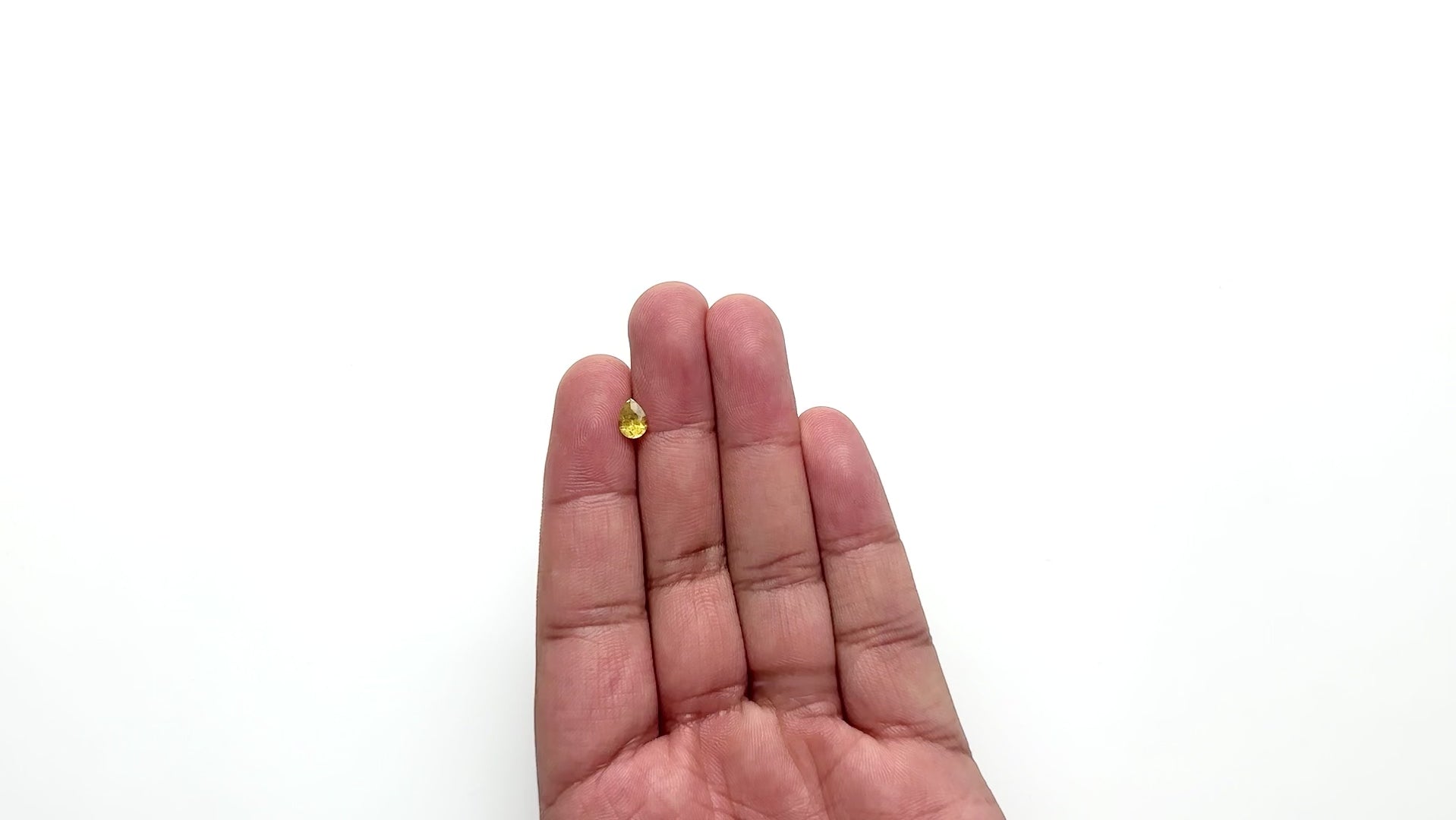 0.86ct 7.03x5.01x3.43mm Pear Brilliant Sapphire 26150-01