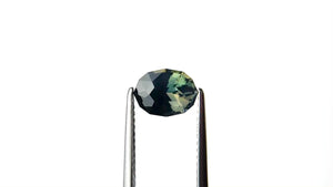 1.62ct 8.32x6.20x4.19mm Geo Oval Step Cut Sapphire 27437-01