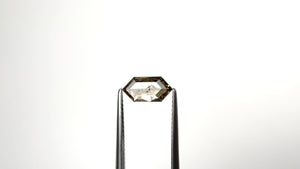 1.39ct 10.49x5.09x2.85mm Hexagon Rosecut 19191-06