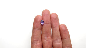 1.62ct 7.98x5.79x4.10mm Oval Brilliant Sapphire 24400-01