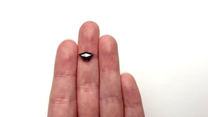 1.57ct 10.93x6.52x2.99mm Shield Rosecut 27545-07