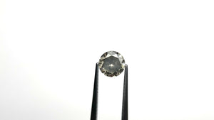 1.32ct 6.77x6.76x4.35mm I1 Fancy Grey Round Brilliant 19755-09