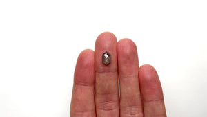 1.72ct 9.57x6.17x3.13mm Hexagon Rosecut 26782-18