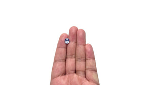 3.58ct 8.89x7.70x6.19mm Geo Oval Brilliant Sapphire 28275-01