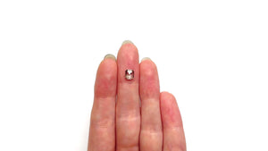 0.93ct 5.90x5.14x2.92mm Cut Corner Rectangle Step Cut 25806-18