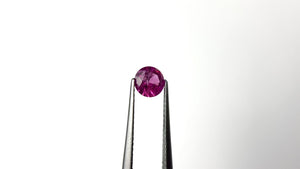 0.72ct 5.54x5.53x3.33mm Round Brilliant Sapphire 27957-25