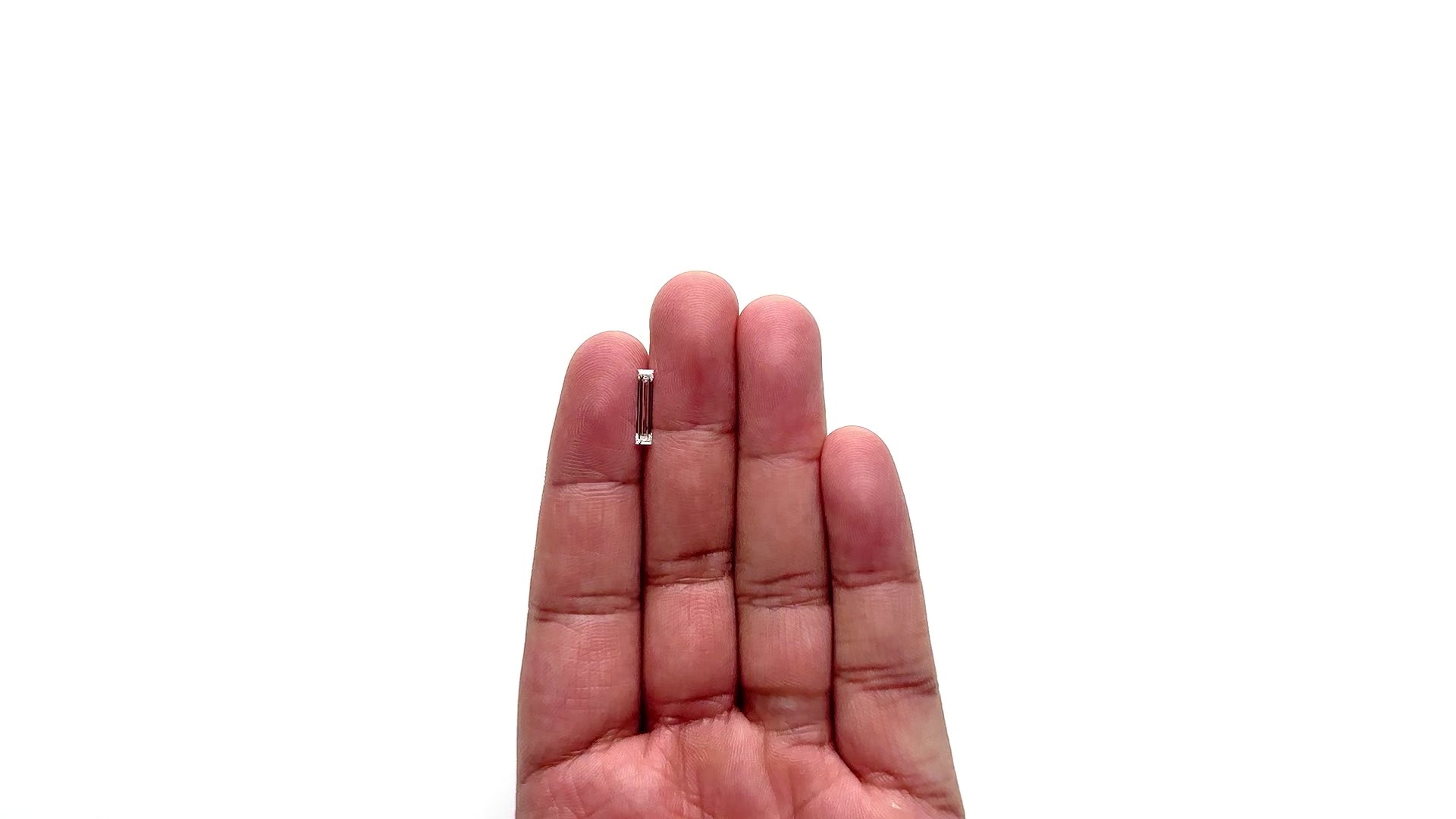 0.68ct 12.55x2.67x1.80mm Rectangle Step Cut 27410-02