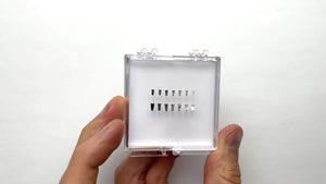 0.72cttw 14pc Ombre Tapered Baguette Melee Parcel SPBGT-01