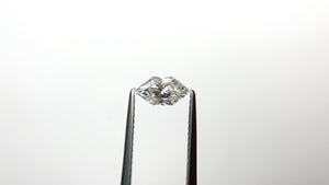 0.66ct 7.98x4.09x3.28mm GIA SI1 G Hexagon Brilliant 23792-01