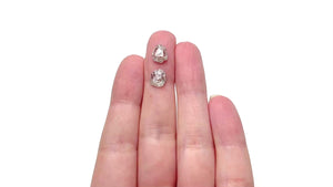 3.44cttw 2pc 9.09x7.80x2.94mm 8.41x7.56x3.06mm Polished Raw Diamond Matching Pair 🇨🇦 27964-01