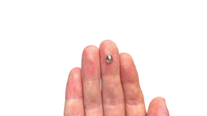 0.63ct 6.40x4.52x2.65mm Pear Rosecut 23175-08