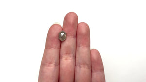 3.79ct 11.69x7.54x4.75mm Hexagon Rosecut 27536-08