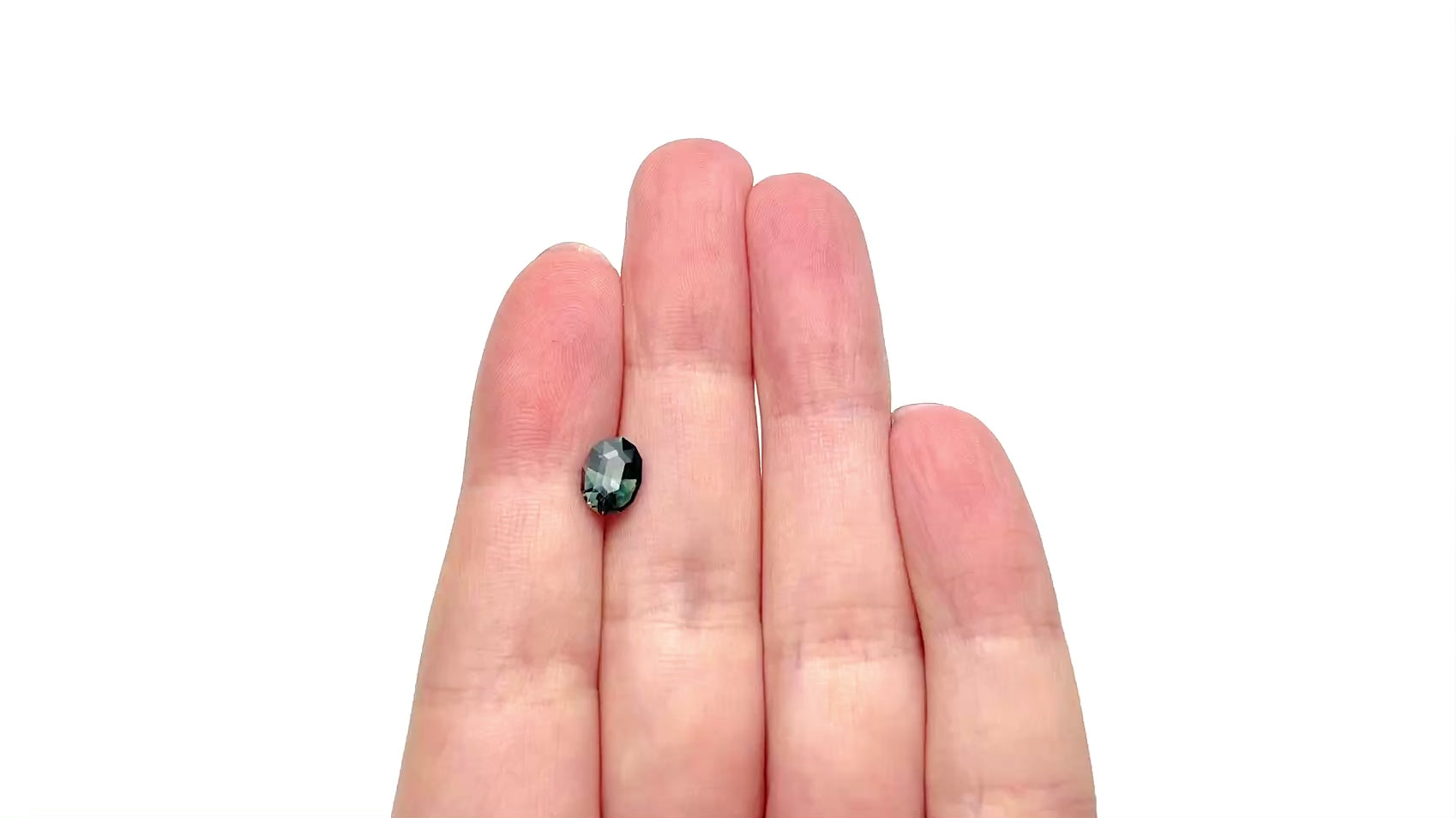 1.62ct 8.32x6.20x4.19mm Geo Oval Step Cut Sapphire 27437-01