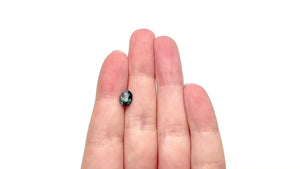 1.62ct 8.32x6.20x4.19mm Geo Oval Step Cut Sapphire 27437-01
