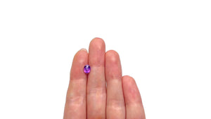 1.03ct 6.69x5.20x3.42mm Oval Brilliant Sapphire 27201-01