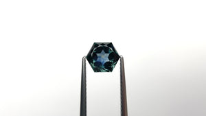 1.74ct 7.68x6.66x4.03mm Hexagon Brilliant Sapphire 26555-02