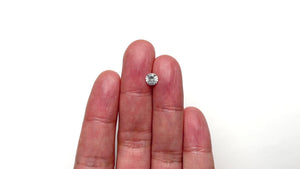 0.87ct 5.92x5.91x3.60mm Round Brilliant Sapphire 23784-03
