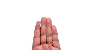 1.66ct 9.84x6.26x3.63mm GIA VS2 M Modern Antique Oval Brilliant 28039-01