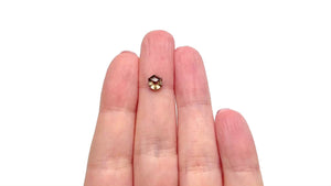 1.17ct 6.49x5.71x3.80mm Hexagon Rosecut 27537-24