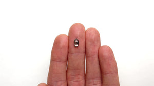0.92ct 8.67x4.30x2.58mm Hexagon Rosecut 24175-10