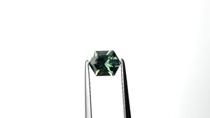 0.81ct 6.77x5.23x3.14mm Hexagon Step Cut Sapphire 27336-03