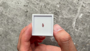 0.35ct 6.93x3.37x2.17mm SI1 Fancy Intense Orangy Pink Marquise Brilliant 🇦🇺 24149-01