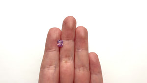 1.12ct 6.70x5.54x3.24mm Cut Corner Rectangle Brilliant Sapphire 27455-01