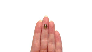 2.06ct 8.42x8.12x3.46mm Hexagon Rosecut Sapphire 22434-141