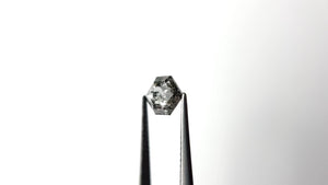 1.05ct 8.93x6.44x2.39mm Hexagon Rosecut 27538-07