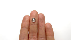 2.11ct 7.68x7.62x4.10mm Round Rosecut 19747-03