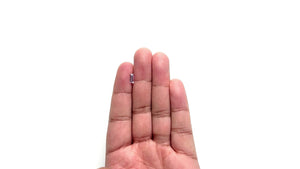0.57ct 7.55x3.23x2.15mm Baguette Step Cut Sapphire 27721-04