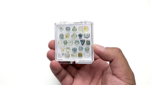 OFFLPAR 33.71cttw 27pc Portrait Cut Sapphire Parcel 23474-62